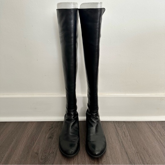 Stuart Weitzman 5050 Over-the-Knee leather boots - Picture 1 of 8